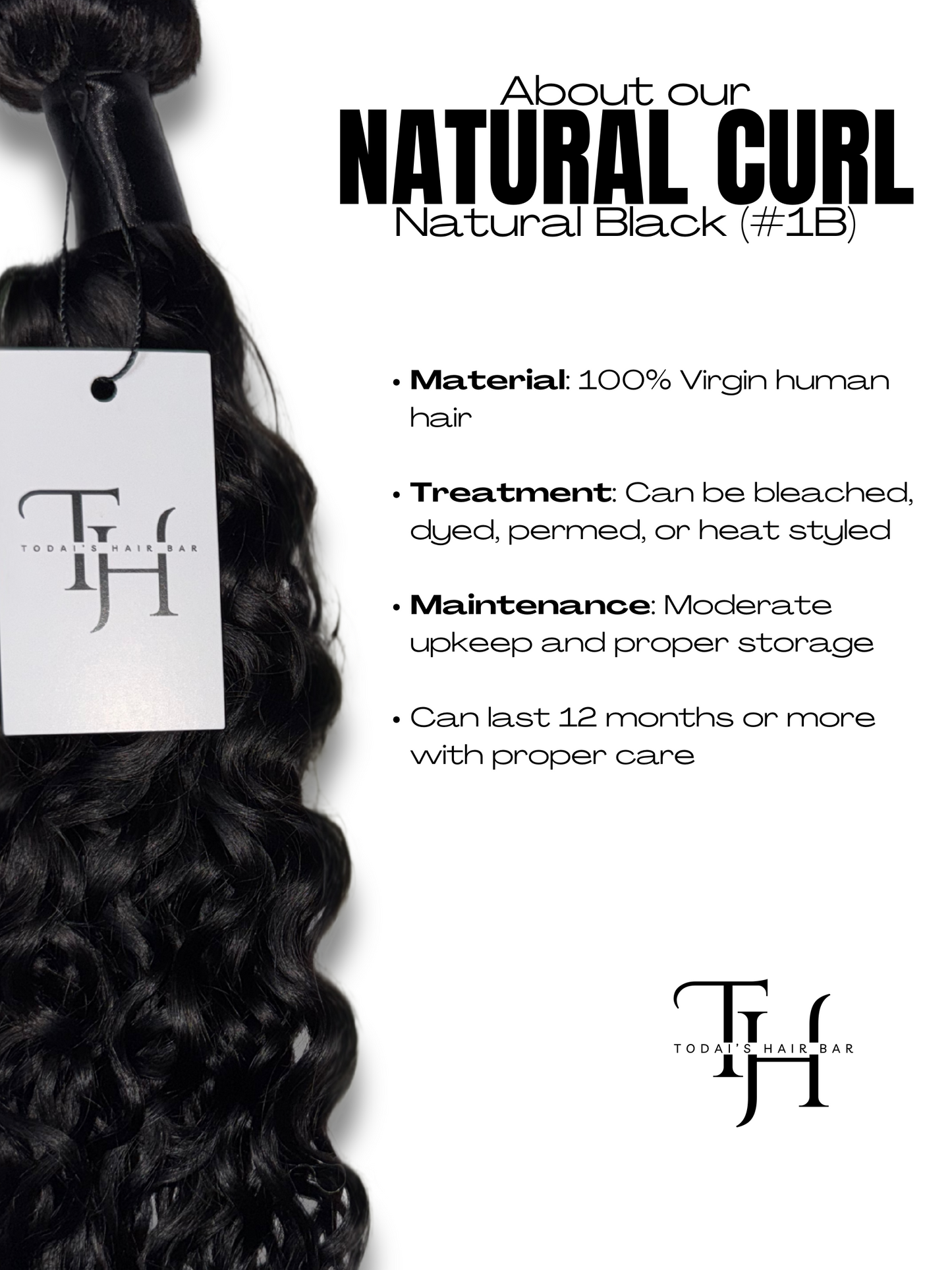 Natural Black Natural Curl