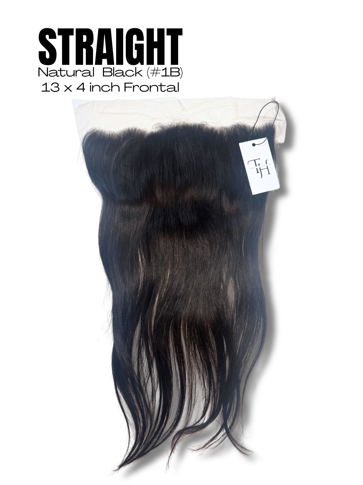 Natural Black Straight Frontal