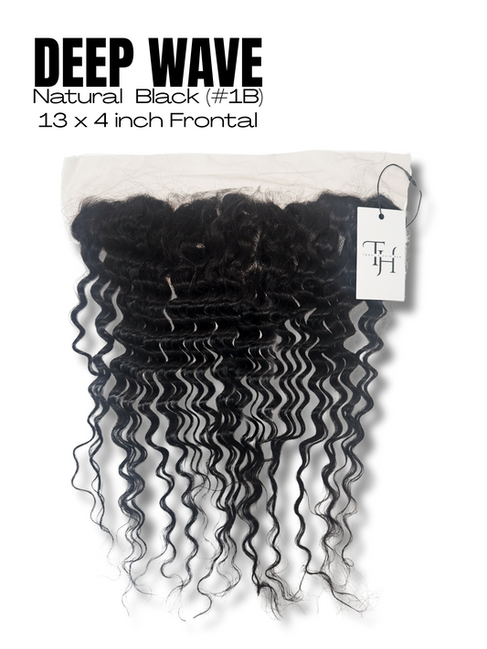 Natural Black Deep Wave Frontal